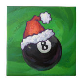 Carreau 8 Bal Christmas Green (Devant)