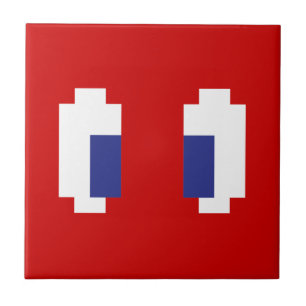 Carreau 8 bits Pixel Manga Eyes