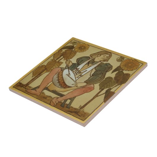 Carreau #8 Repro Copeland Médiéval Minstrels Thème musical (Côté)