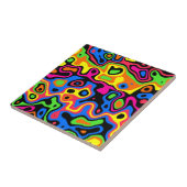 Carreau 90s 70s Revival Swirl   (Côté)