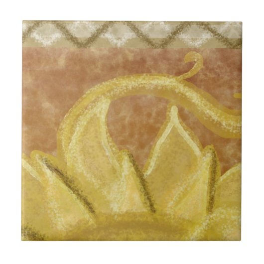 Carreau A2 - Peinture murale de Sunface, milieu supérieur (Devant)