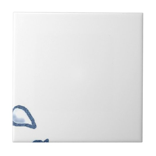 Carreau A6 - Tuile murale de panier de Delft - A6 (Devant)