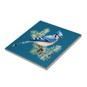 Carreau A Cute Blue Jay  (Côté)
