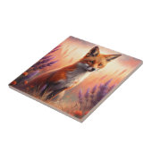 Carreau A Cute Forest Red Fox (Côté)