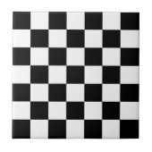 Carreau À damiers noir et blanc (Devant)