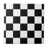 Carreau À damiers noir et blanc (Devant)