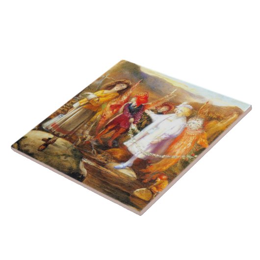 Carreau À Fairyland John Anster Fitzgerald (Côté)