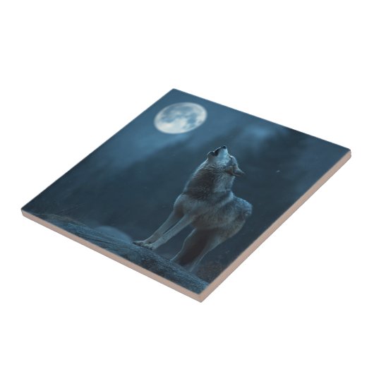 Carreau A Howling Wolf (Côté)