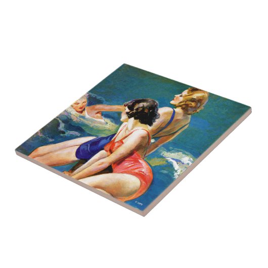 Carreau À la piscine (Côté)