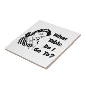 Carreau À quel Tableau est-ce que je vais ? (Côté)