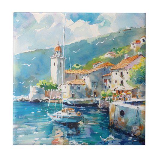 Carreau A Sea Port (Devant)