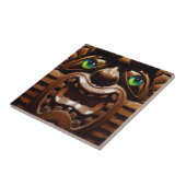 Carreau A Tiki Terracé - Ken Gage Art (Côté)