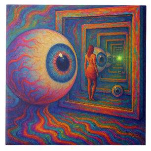 Carreau "A travers le prisme de la vue"