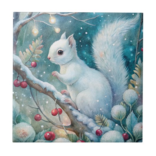 Carreau A White Squirrel (Devant)
