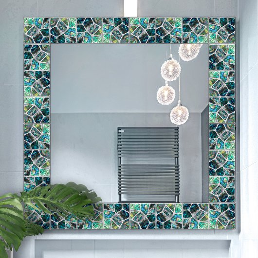 Carreau Abalone Shell Texture - Collage de cellules N1