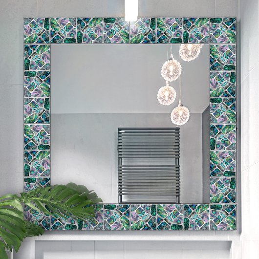 Carreau Abalone Shell Texture - Collage de cellules N14