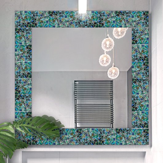 Carreau Abalone Shell Texture - Collage de cellules N15