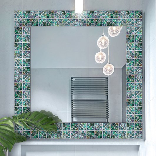 Carreau Abalone Shell Texture - Collage de cellules N5