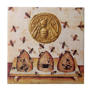 CARREAU ABEILLE DE MIEL