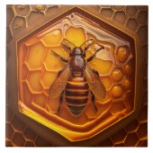 Carreau Abeille en Beehive, Carrelage en céramique couleur (Devant)