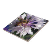 Carreau Abeille et fleurs bleues (Côté)