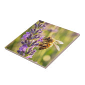 Carreau Abeille sur lavande (Côté)