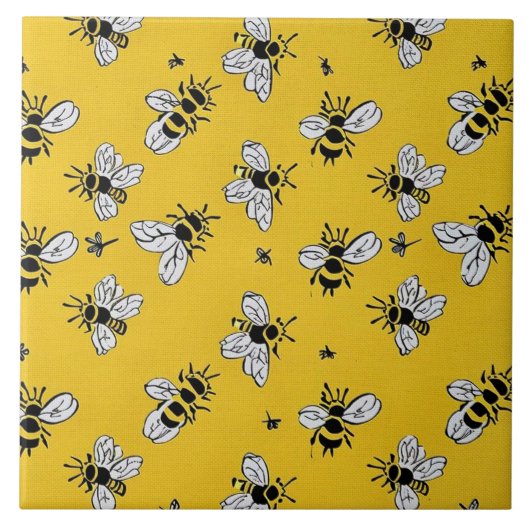 Carreau Abeilles à miel (Devant)