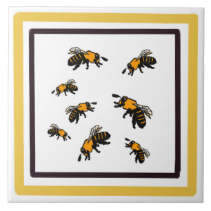Carreau Abeilles de miel