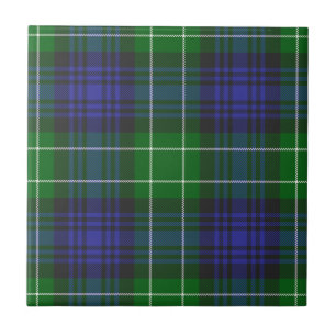 Carreau Abercrombie Clan Chasse Tartan Plaid