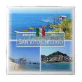 Carreau ABR003 SAN VITO CHIETINO, Abruzzes, (Devant)