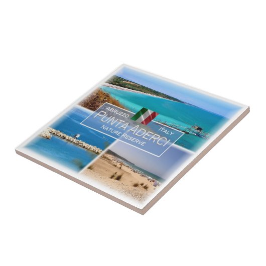 Carreau ABR006 PUNTA ADERCI, Abruzzes, Italie, (Côté)