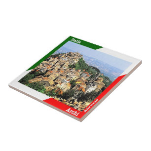 Carreau ABR020 ARCHI, Abruzzes, Italie,