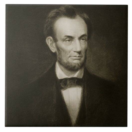 Carreau Abraham Lincoln, 16ème président de la stat unie (Devant)