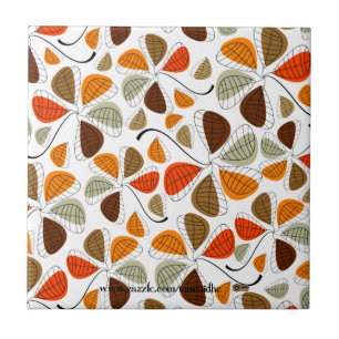 Carreau Abrégé sur feuille d'automne