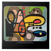 Carreau "Abrégé sur moderne la moitié du siècle la (Devant)