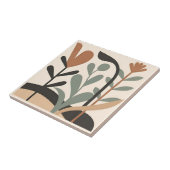 Carreau Abstract Botanical Shapes (Côté)