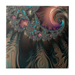 Carreau Abstract fractal patterns and shapes. Fractal