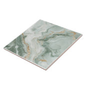 Carreau Abstract Marble Sage Green (Côté)