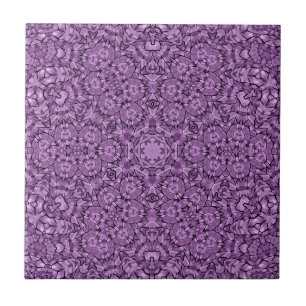 Carreau Abstract modern mosaic kaleidoscopic