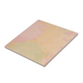 Carreau Abstract Pastel Swirl Peach (Côté)