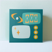 Carreau Abstrait atomique du milieu du siècle