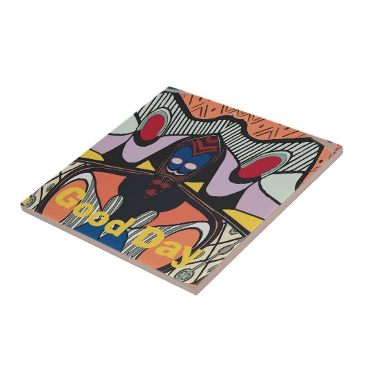 Carreau Abstrait de l'Alien d'espace, modifier le  (Côté)