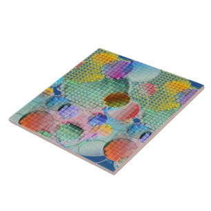 Carreau Abstrait en mosaïque 3D