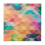 Carreau Abstrait géométrique Colorant Arc-en-ciel Pastel C<br><div class="desc">Abstrait géométrique Colorant Arc-en-ciel Pastel Cute</div>