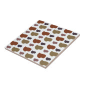 Carreau Abstrait moderne coloré (Côté)