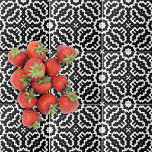 Carreau Abstrait Mosaïque Noir et Blanc Motif<br><div class="desc">Carrelage décoratif Abstrait et moderne avec un motif en mosaïque géométrique en noir et blanc.</div>