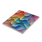 Carreau Abstrait Motif coloré (Côté)