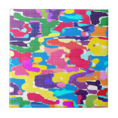 Carreau Abstrait multicolore (Devant)