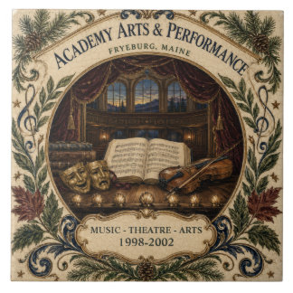 Carreau Académie personnalisée Arts Performance Fryeburg M