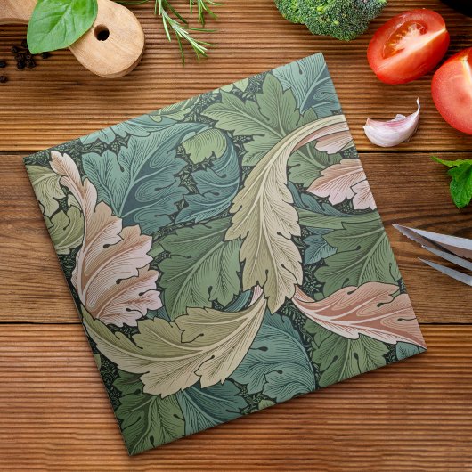 Carreau 'Acanthus', 1875